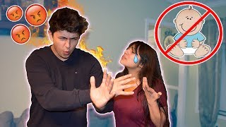 I Dont Want To Have A Baby With You Anymore Prank On Girlfriend [upl. by Rosy]