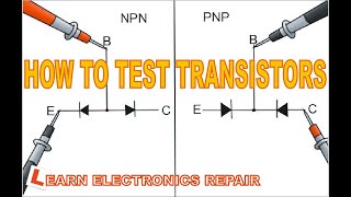 Transistors for Beginners Part 3  How to test diagnose and repair Transistor circuits  LER 055 [upl. by Davida358]