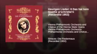 Heurigen Lieder II Das hat kein Goethe gschrieben Recorded 1953 [upl. by Eusebio]