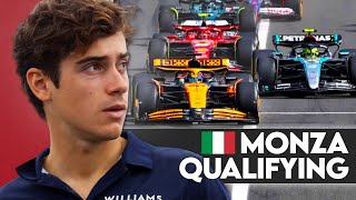 Monza Grand Prix Qualifying  F1 2024 LIVE [upl. by Ahtelat771]