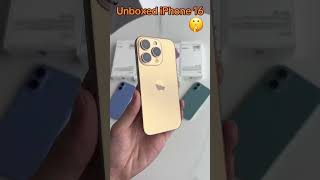 Unboxed iPhone 16 pro Desert Titanium Here is the New Colortenorshare iphone16 [upl. by Eirdua]