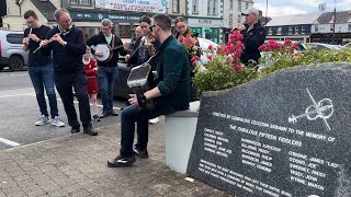 Musical tribute at ‘The Fabulous Fifteen’ monument in Tubbercurry [upl. by Inafit589]