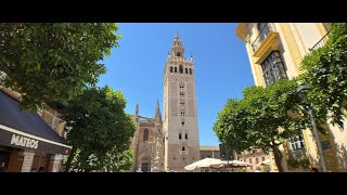 Seville Cathedral Main Hall Columbus Tomb and Roof Top [upl. by Seto]