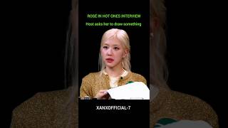 All rose moments in hot ones interviewroseblackpinkhotones [upl. by Sakram117]