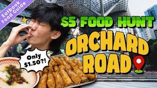 Can Bolin Find 5 Meals At Orchard Road  Eatbook Food Guides [upl. by Vadnee85]