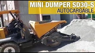 Mini Dumper Autocargable [upl. by Neeruan]