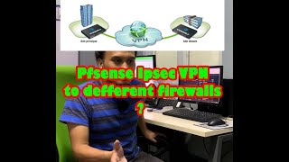Connecting PFsense IPsec site to site vpn to Defferent Firewalls [upl. by Wessling728]