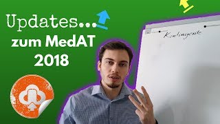 📢 WIE HAT SICH DER MedAT 2018 VERÄNDERT UPDATE zum MedAT [upl. by Snevets]