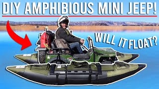 Will the mini jeep make it to Moab Ep6 Amphibious offroad THE END [upl. by Dierolf]