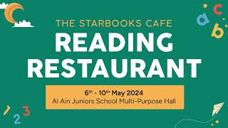 The Starbooks Cafe  Reading Restaurant 2024  Al Ain Juniors School [upl. by Hausmann]