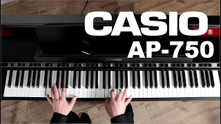 Casio AP750 Digital Piano Just Playing No Talking  Bonners Music [upl. by Keane]