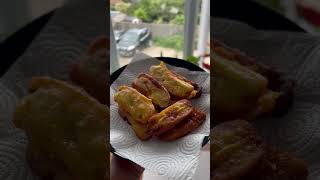 Pazham pori eveningsnacks eveningspecial homeadefood ukfood teatime foodshorts lovefood [upl. by Ittocs]