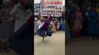 Gatka ￼gatka gurunanak gurudwarasahib waheguruji shorts [upl. by Ahsrav714]