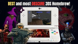 Overview of the Best and Most Obscure 3DS Homebrew 3rd Edition [upl. by Gertruda129]