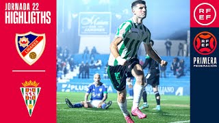 Resumen PrimeraFederación  Linares Deportivo 02 Córdoba CF  Jornada 22 Grupo 2 [upl. by Kerrin]