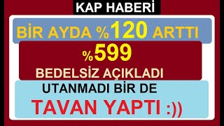 BÄ°R AYDA \u00120 ARTTI  BUGÃœN Y9 BEDELSÄ°Z AÃ‡IKLADI  UTANMADI BÄ°R DE TAVAN YAPTI  BÄ°ST BORSA [upl. by Farron694]