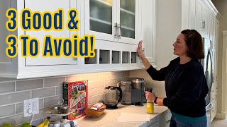 3 Super Easy Ways To Clean White Kitchen Cabinets  And 3 To Avoid [upl. by Urbannal137]