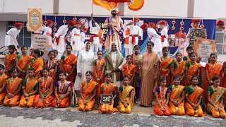 Maharashtra Culture Dance  Shivaji Maharaj Auxilium Ahmednagar [upl. by Moffat278]