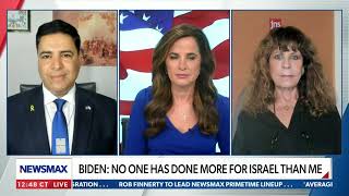 Ruthie Blum joins Lidia Curanaj of Newsmax on the Oct 7 Anniversary of the Hamas attack on Israel [upl. by Cohleen]