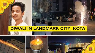 Celebrating Diwali 2024 in Landmark City Kota [upl. by Linnea]