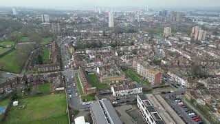 Flying Around Plumstead Common 4K Drone Video [upl. by Evilo]