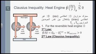 Lect18  Ch06 Entropy  Clausius Inequality amp ΔS during Rev Processes [upl. by Helsell]