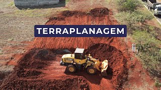 Confira o processo de TERRAPLANAGEM neste terreno em aclive [upl. by Kcirdaed687]