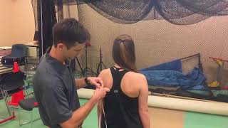 Lateral Scapular Glide Test [upl. by Nilesoj580]