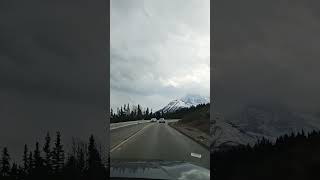 Drive from Calgary to Banff beautiful nature [upl. by Shelby]