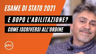 Cosa fare dopo labilitazione Come iscriversi allordine [upl. by Jacobina]