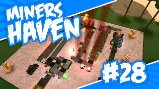 Miners Haven 28  REVERSE CONVEYOR SETUP Roblox Miners Haven [upl. by Arahd]