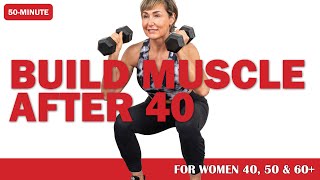 STRENGTH TRAINING FOR 40 WOMEN The Ultimate Full Body Workout [upl. by Neeron184]