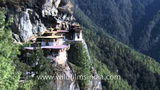 Taktsang Monastery One of the oldest Buddhist sacred sites in Bhutan [upl. by Tlevesoor345]