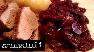 Blaukraut  Rotkohl verfeinert mit Äpfeln und Preiselbeeren  Rezept  Episode 0016 [upl. by Ellesij]