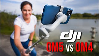 DJI OM5 smartphone gimbal with iPhone amp Android  IN DEPTH REVIEW [upl. by Atiuqam822]