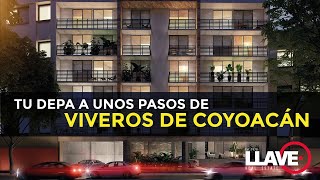 Vive a unos pasos de viveros de coyoacán  Río Mixcoac 336 [upl. by Nomihs]