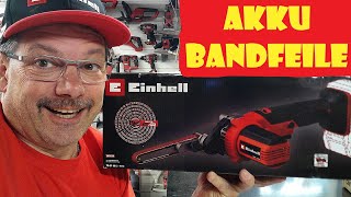 Einhell Akku Bandfeile TEBF 18 Li powerXchange FrüchtlHarry [upl. by Oinigih]