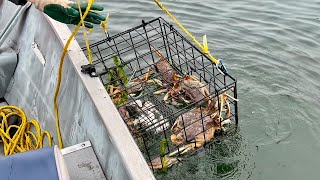 Late August Dungeness Crabbing and Fishing In Tillamook Bay [upl. by Peckham93]