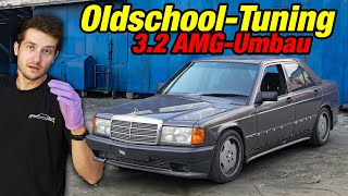 32 AMGBodykit für den 190E 230 Kompressor [upl. by Naivatco]