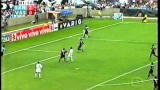 Santos 2 x 1 Vasco  Campeão Brasileiro de 2004 [upl. by Etessil]