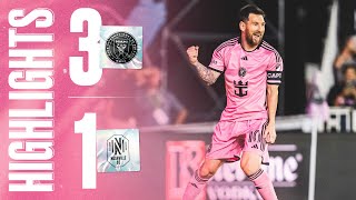 HIGHLIGHTS Inter Miami 31 Nashville  Messi brace and Busquets first goal 😮‍💨  MLS [upl. by Livingston566]