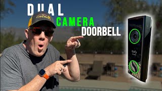 Eufy Video Doorbell E340 Review Wireless Doorbell Camera without Subscription  Dual Cameras [upl. by Mighell138]