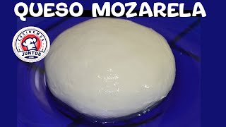 Receta de queso mozzarella casero [upl. by Ojeitak]