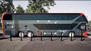 Fernbus Simulator Neoplan Skyliner NextGeneration Graphics Unreal Engine Games [upl. by Notsa]