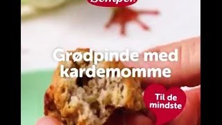 Opskrift på grødpinde med kardemomme [upl. by Namzaj]