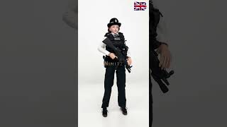 British Metropolitan Police Service MPS Female Police Officer  16 Scale Figure actionfigures [upl. by Sseb]