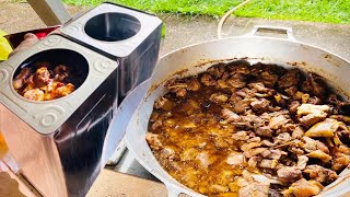 CARNE DE LATA COM TORRESMO CONSERVADA NA BANHA COISA MAIS GOSTOSA DO MUNDO [upl. by Wendye]