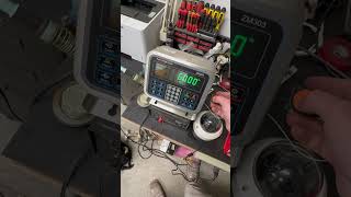 ZM303 Remote Input Demonstration External Tare Button [upl. by Htaras132]