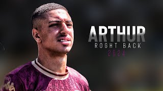 ⚽ ARTHUR  RIGHT BACK  JUVENTUS Skills Goals amp Assists  HD 2024 [upl. by Aicilec]