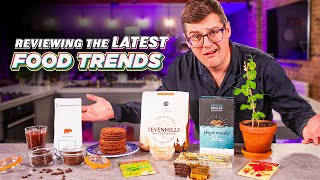 Reviewing the Latest FOOD TREND Products [upl. by Elyl]